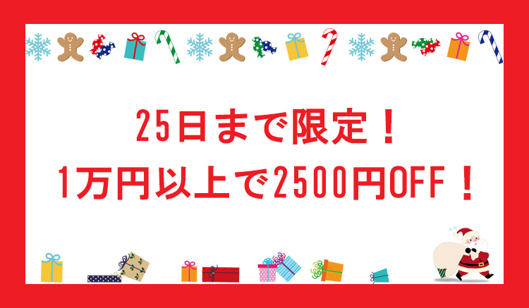 2500円引きクーポン